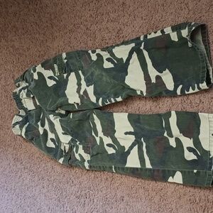 Camo boy pants